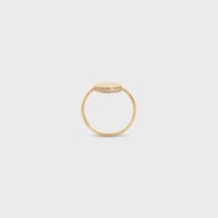 Bague Medaille Celine Or et Diamants - Or Jaune -  - 1 | CELINE
