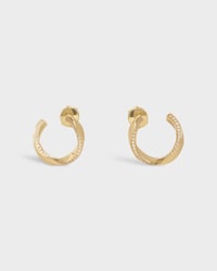 BO Torsion en Or Jaune et Diamants - Or Jaune - CADEAUX D'EXCEPTION - 1 | CELINE