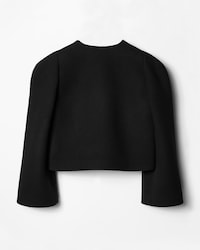jacket IN WOOL FELT - BLACK -  - 2 | CELINE