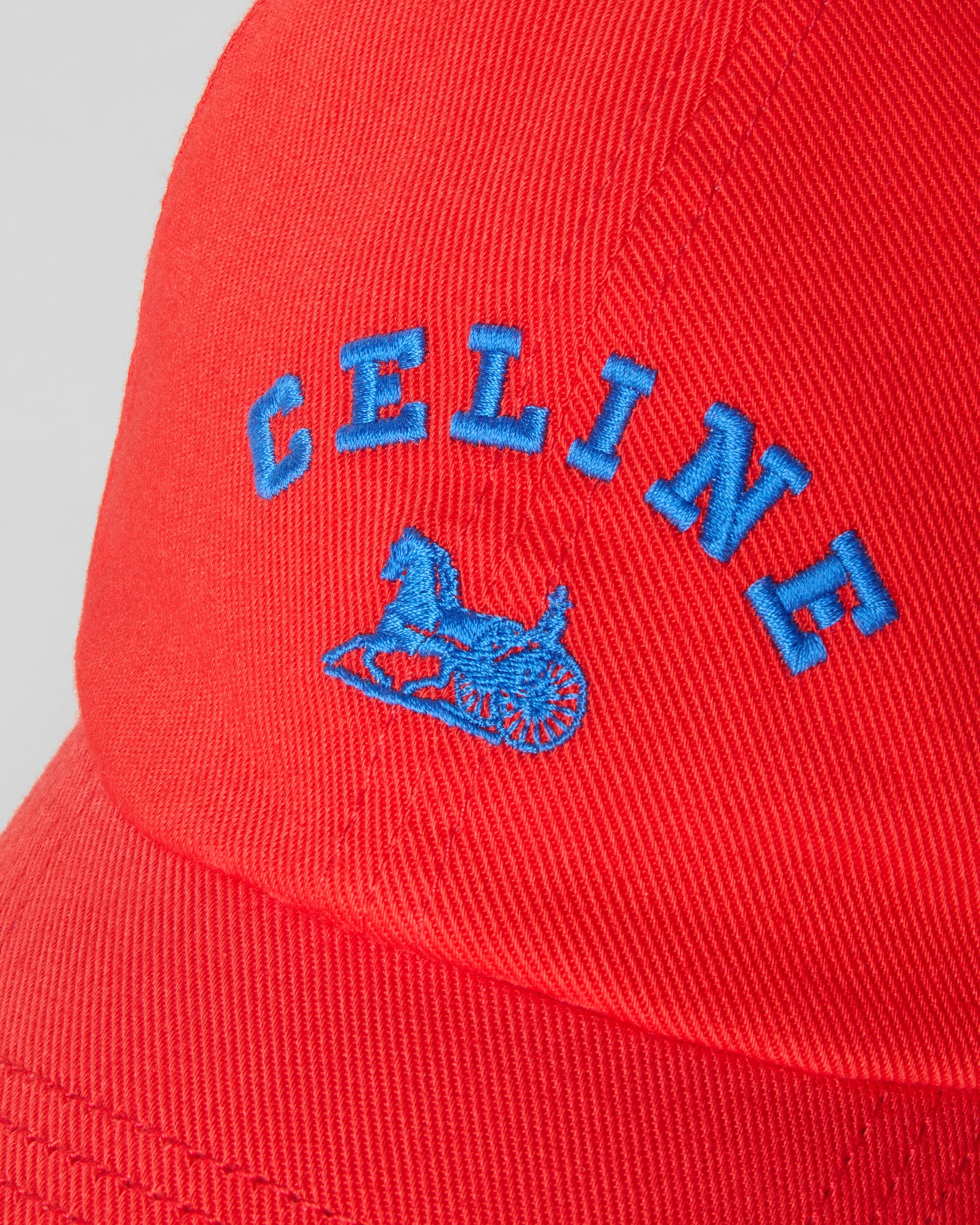 CHARIOT CAP - BRIGHT RED | CELINE