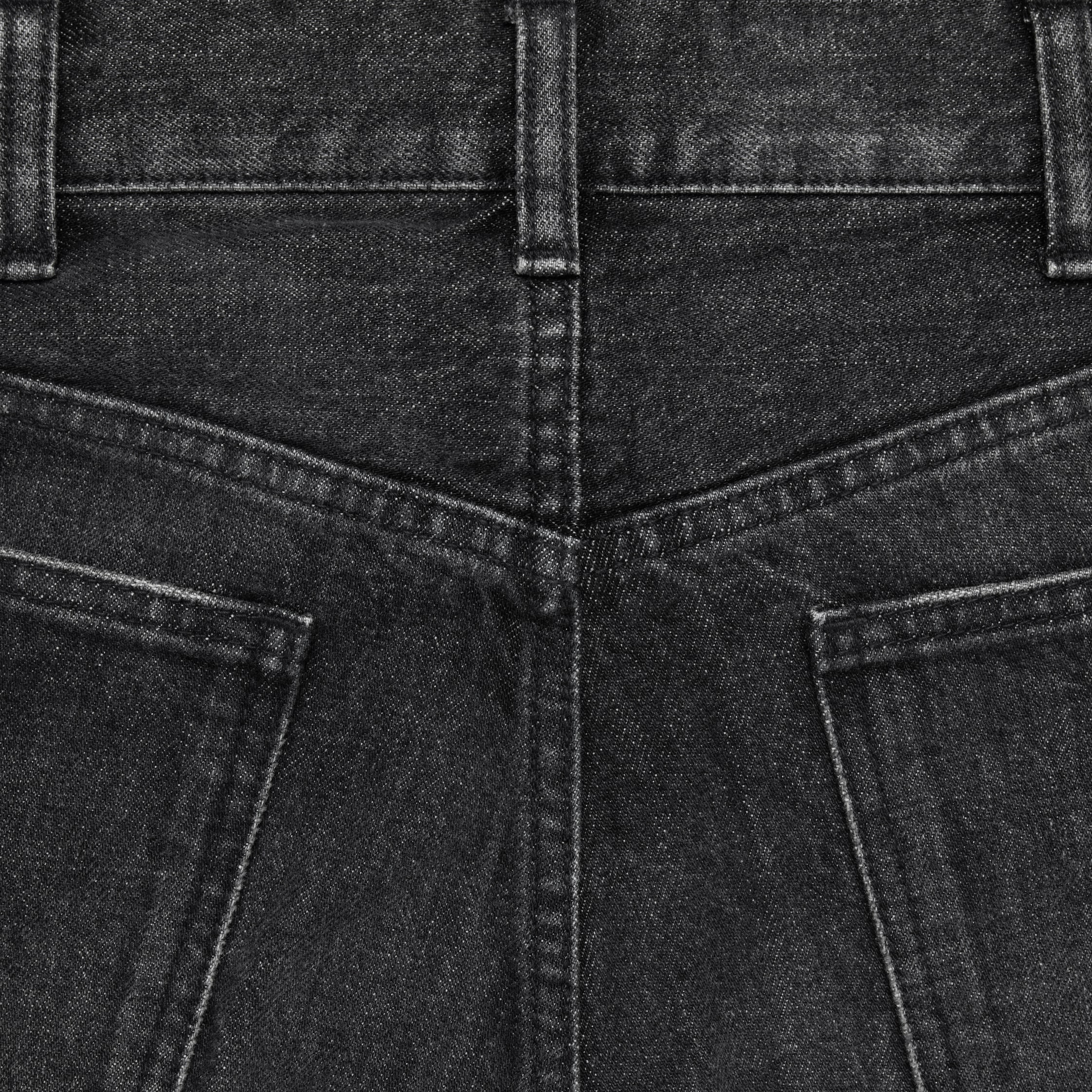 wesley jeans in black ice rinse wash denim - BLACK ICE RINSE | CELINE