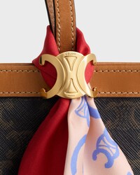 TRIOMPHE BAG RING IN METAL - GOLD - ACCESSORIES - 2 | CELINE