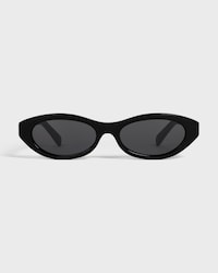 Triomphe Mini 02 sunglasses in Acetate - BLACK -  - 1 | CELINE