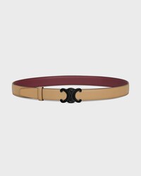 Reversible Strap 25MM IN Smooth and Grained Calfskin -  -  - 1 | CELINE