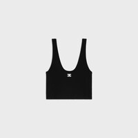 SUJETADOR TRIOMPHE DE ALGODÓN DEPORTIVO - NEGRO -  - 1 | CELINE
