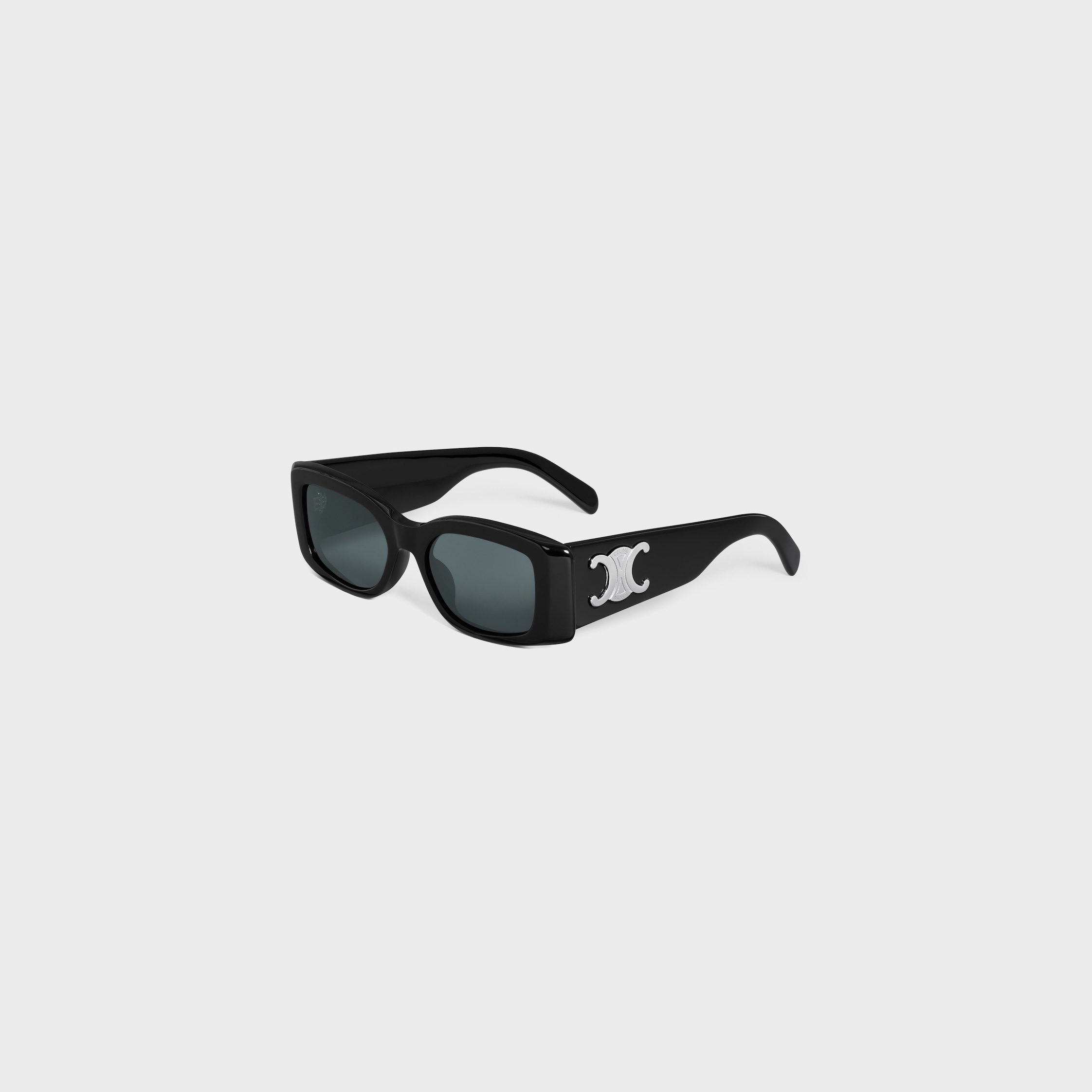 Triomphe XL 01 Sunglasses in Acetate - BLACK | CELINE