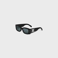 Triomphe XL 01 Sunglasses in Acetate - BLACK -  - 2 | CELINE