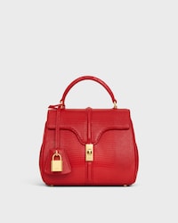 MINI 16 IN Lizard - ULTRA RED - MORE LINES - 1 | CELINE