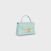 TEEN NINO BAG IN SUPPLE GRAINED CALFSKIN - POWDER BLUE - SHOULDER BAGS - 2 | CELINE