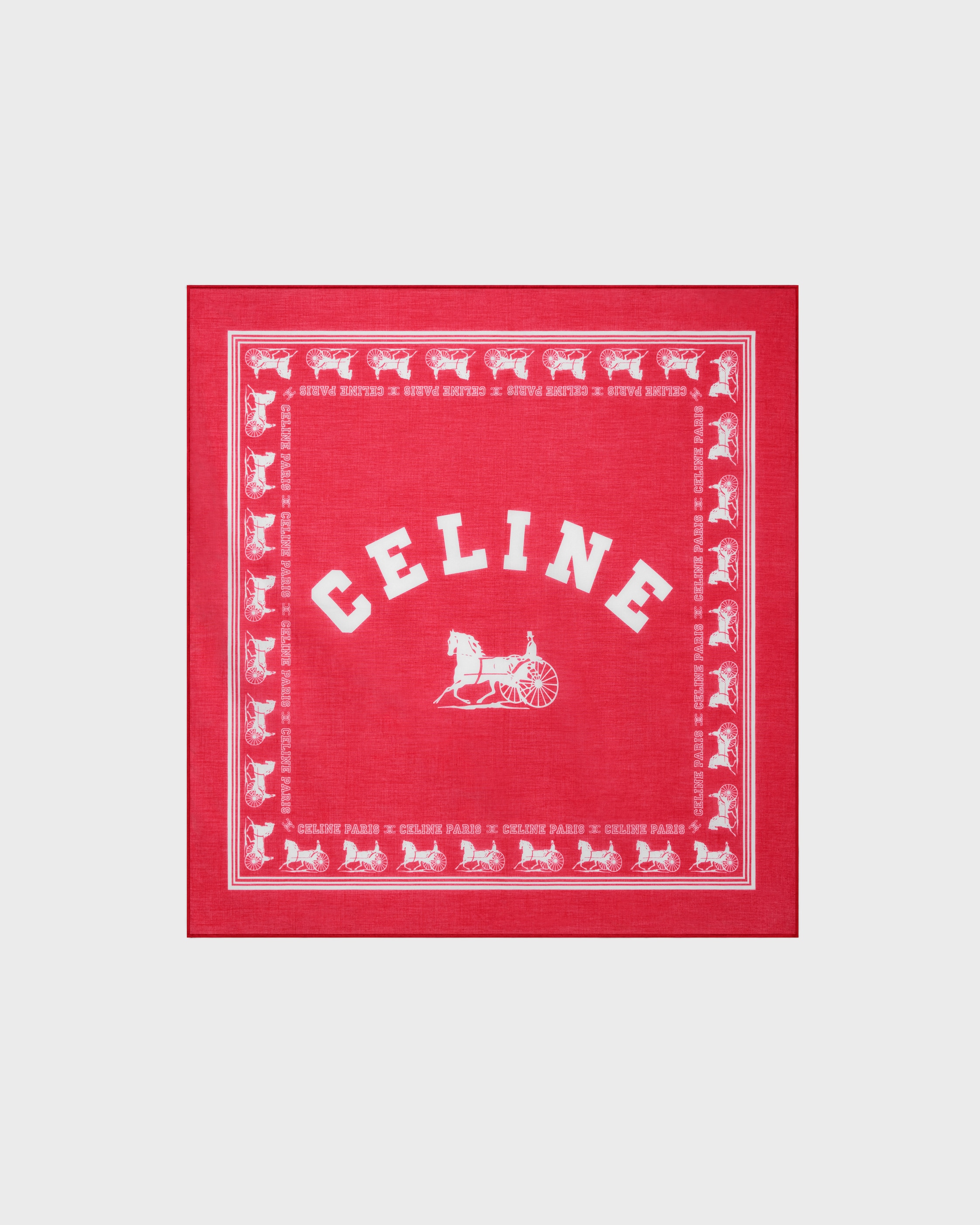 LYCÉE BANDANA, 55 - RED/WHITE | CELINE