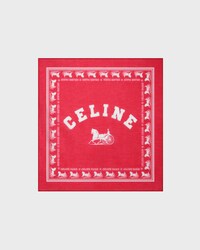 bandana IN cotton - RED/WHITE -  - 1 | CELINE