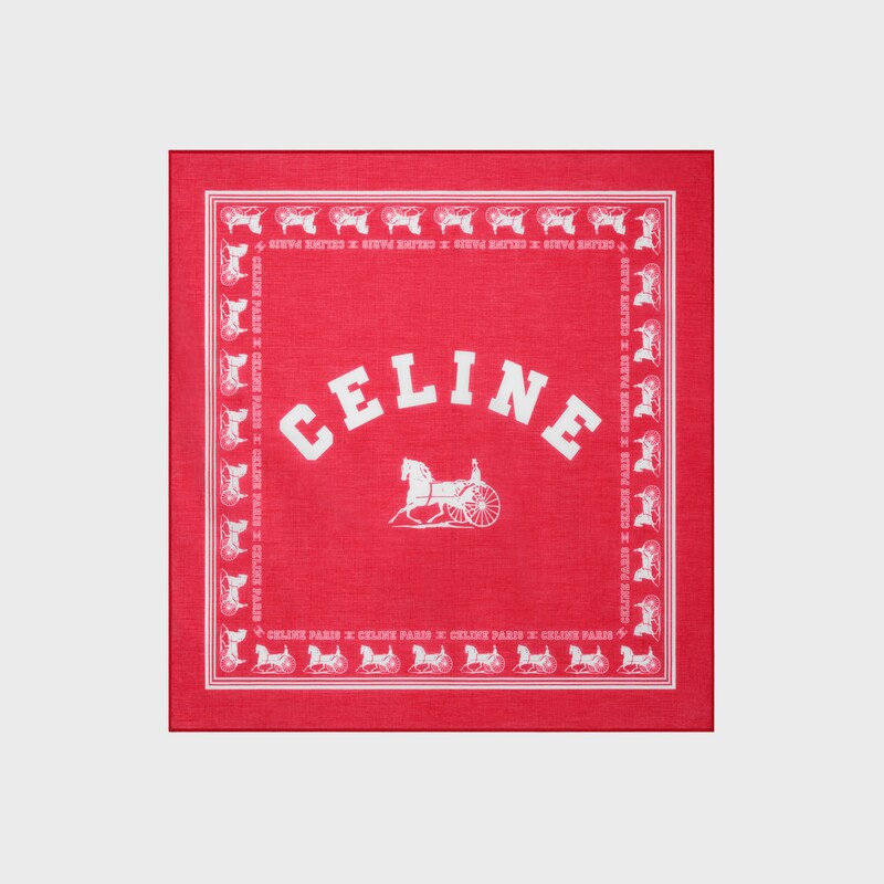 方巾 - 红色/白色 -  - 1 | CELINE