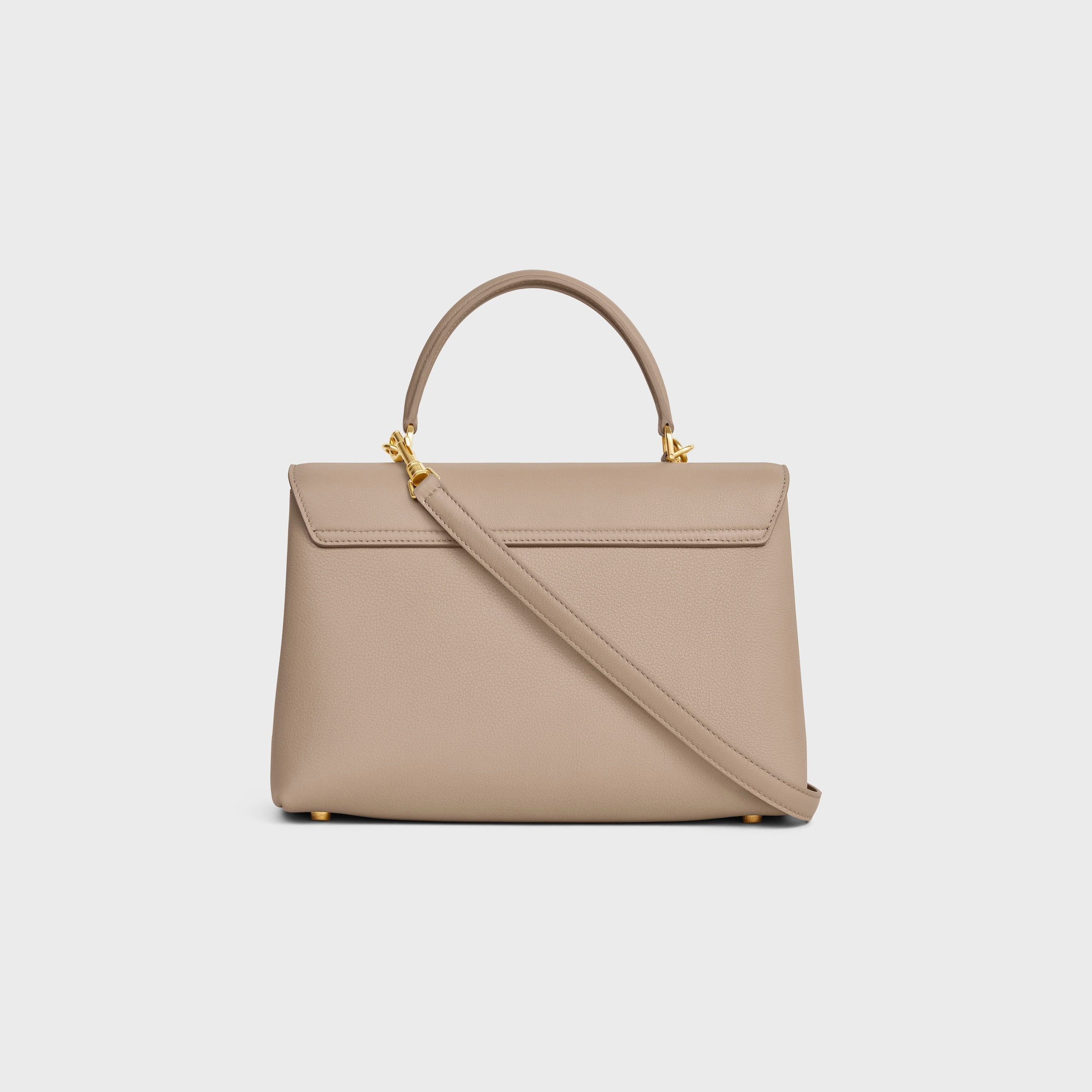 MEDIUM NINO BAG IN SUPPLE GRAINED CALFSKIN - SAFARI | CELINE