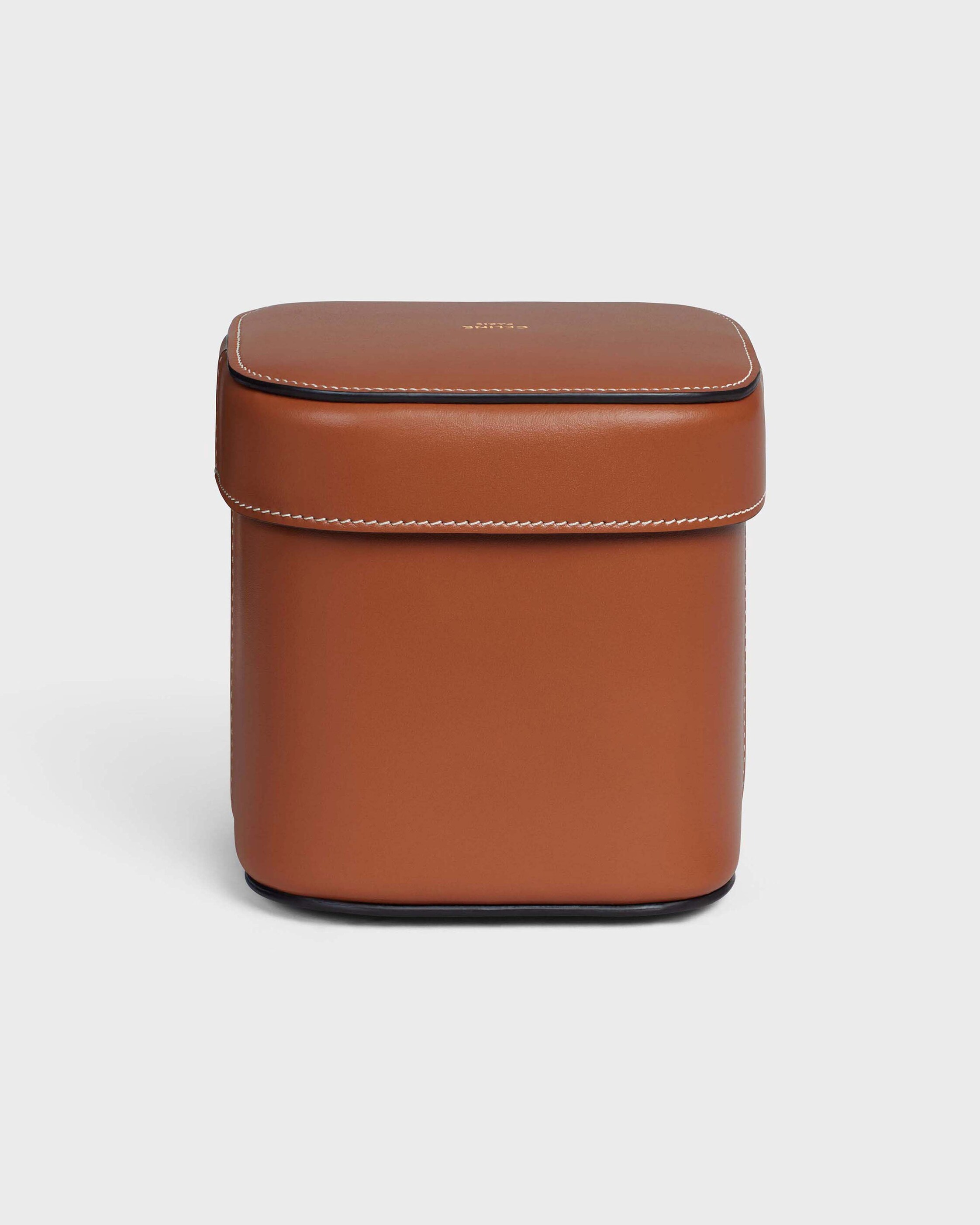 Small Box in Shiny Calfskin - TAN | CELINE