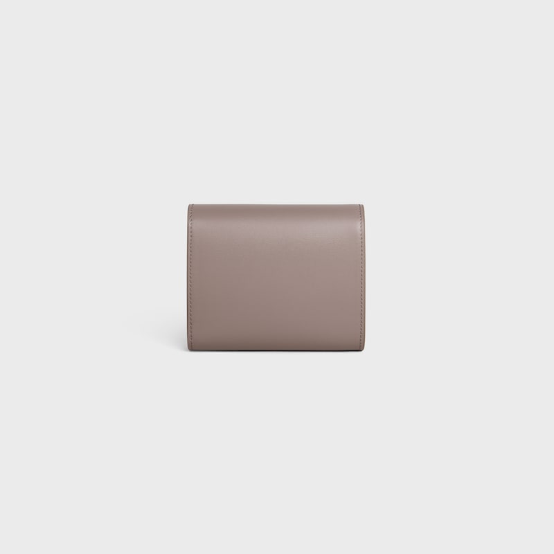 TRIOMPHE小号翻盖钱包 - 鹅卵石灰色 - GIFT FINDER - 1 | CELINE