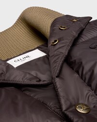sleeveless puffer jacket IN light nylon - BROWN -  - 2 | CELINE