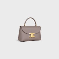 TEEN NINO BAG IN SUPPLE GRAINED CALFSKIN - PEBBLE - SHOULDER BAGS - 2 | CELINE