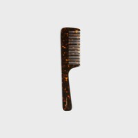 PEINE PARA EL CABELLO CON ASA DE ACETATO - HABANA OSCURO - ACCESORIOS DE BELLEZA - 2 | CELINE