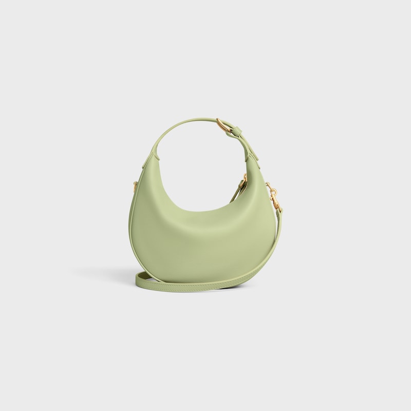 Sac Celine Lulu Teen veau grain&eacute; - SAGE - LULU - 1 | CELINE