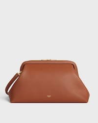 DOCTOR'S POUCH IN SUPPLE NATURAL CALFSKIN - TAN - TOP-HANDLE BAGS - 1 | CELINE