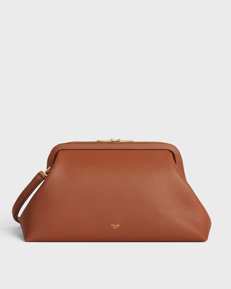 DOCTOR'S POUCH CUIR DE VEAU SOUPLE NATUREL - TAN - Soirée - 1 | CELINE