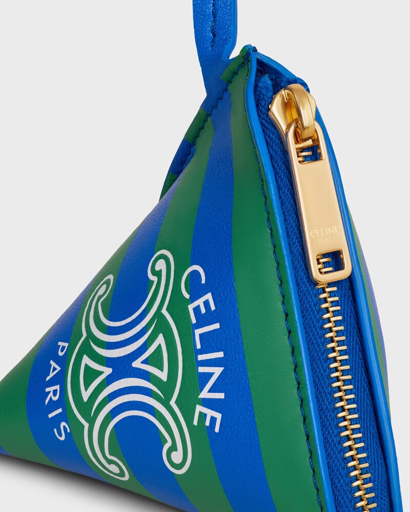 ACCESSOIRE DE SAC BERLINGO AGNEAU - VERT / BLEU / BLANC - ACCESSOIRES - 1 | CELINE