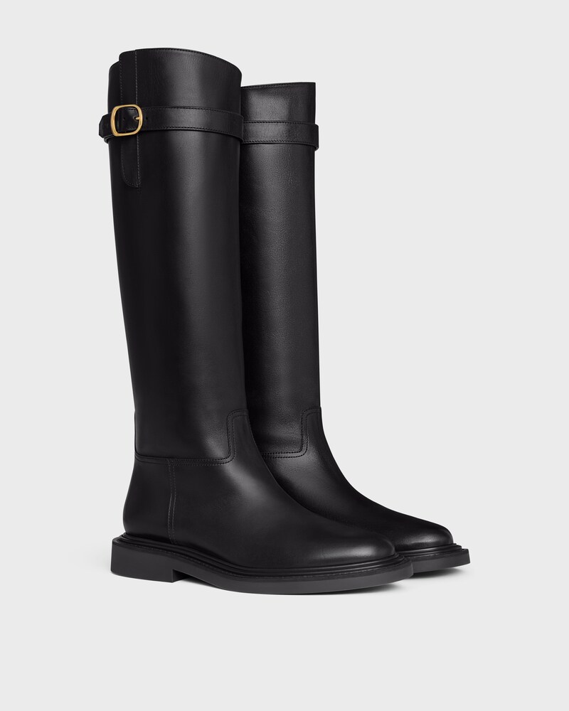 CELINE UNIVERSITE IN CALFSKIN - BLACK -  - 1 | CELINE
