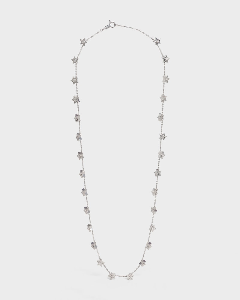 Collar Etoile Celine Multi Stars de Oro Blanco y Diamantes - Oro blanco - MÁS - 1 | CELINE