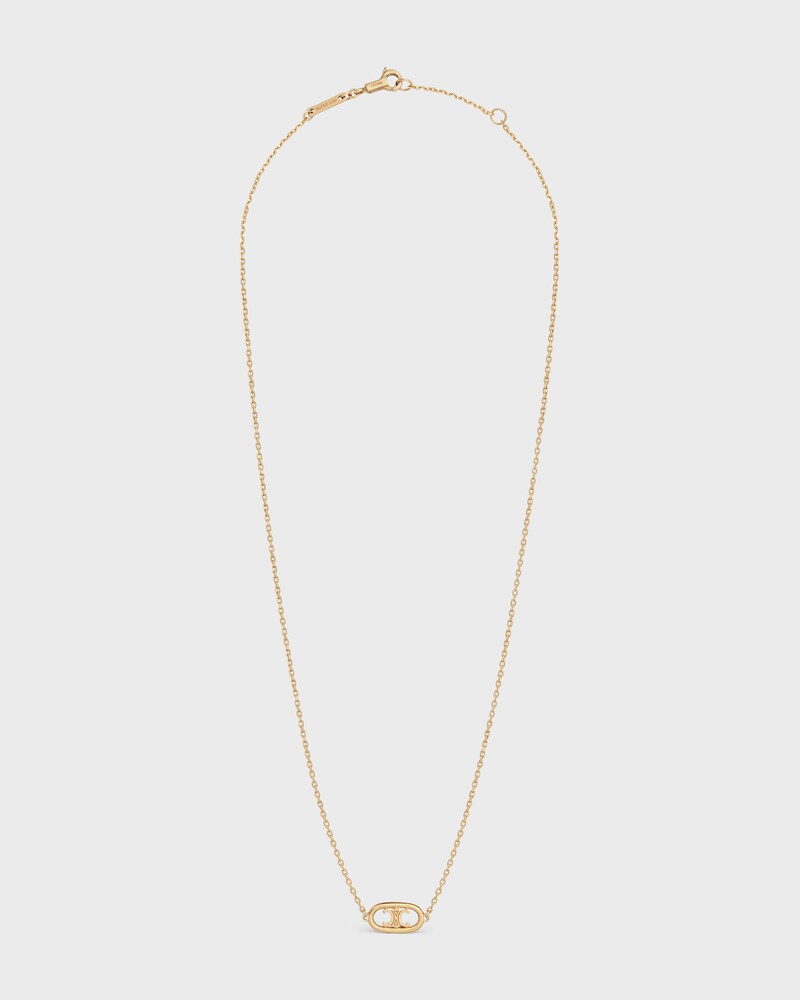 マイヨン トリオンフ ネックレス / イエローゴールド - イエローゴールド - 定番ギフト - 1 | CELINE