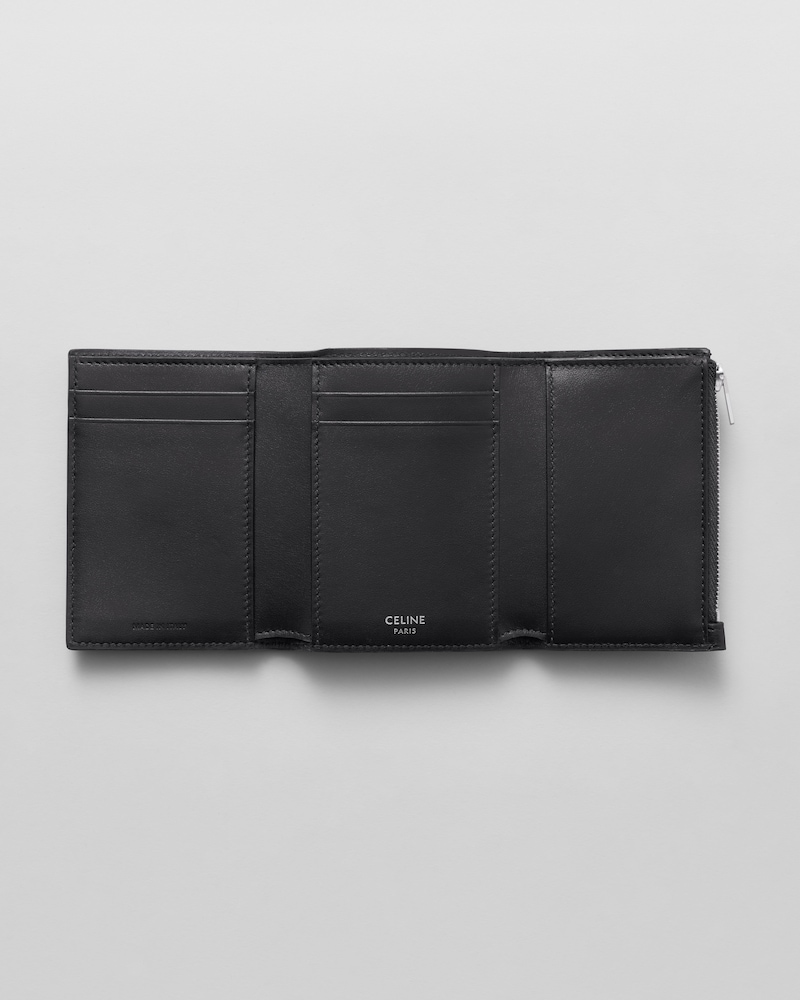 ファイン ストラップウォレット ニノ / グレインドサプルカーフスキン - ブラック - 財布・ウォレット - 1 | CELINE
