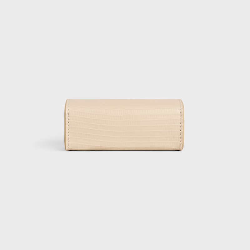 LIPSTICK CASE IN LIZARD - DEEP IVORY - ACCESSORIES - 1 | CELINE