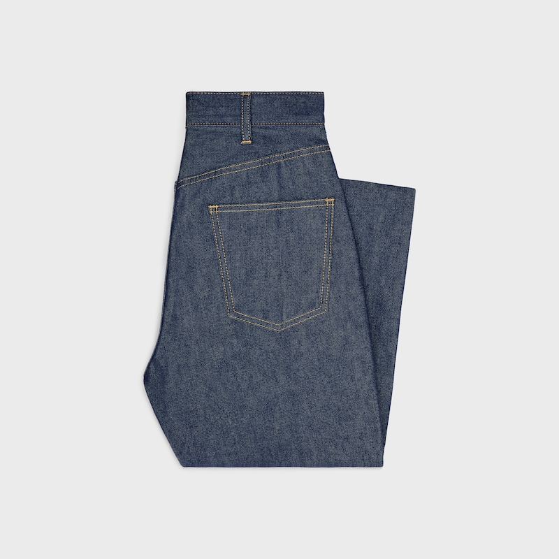 jane jeans in denim raw wash - RAW WASH -  - 1 | CELINE