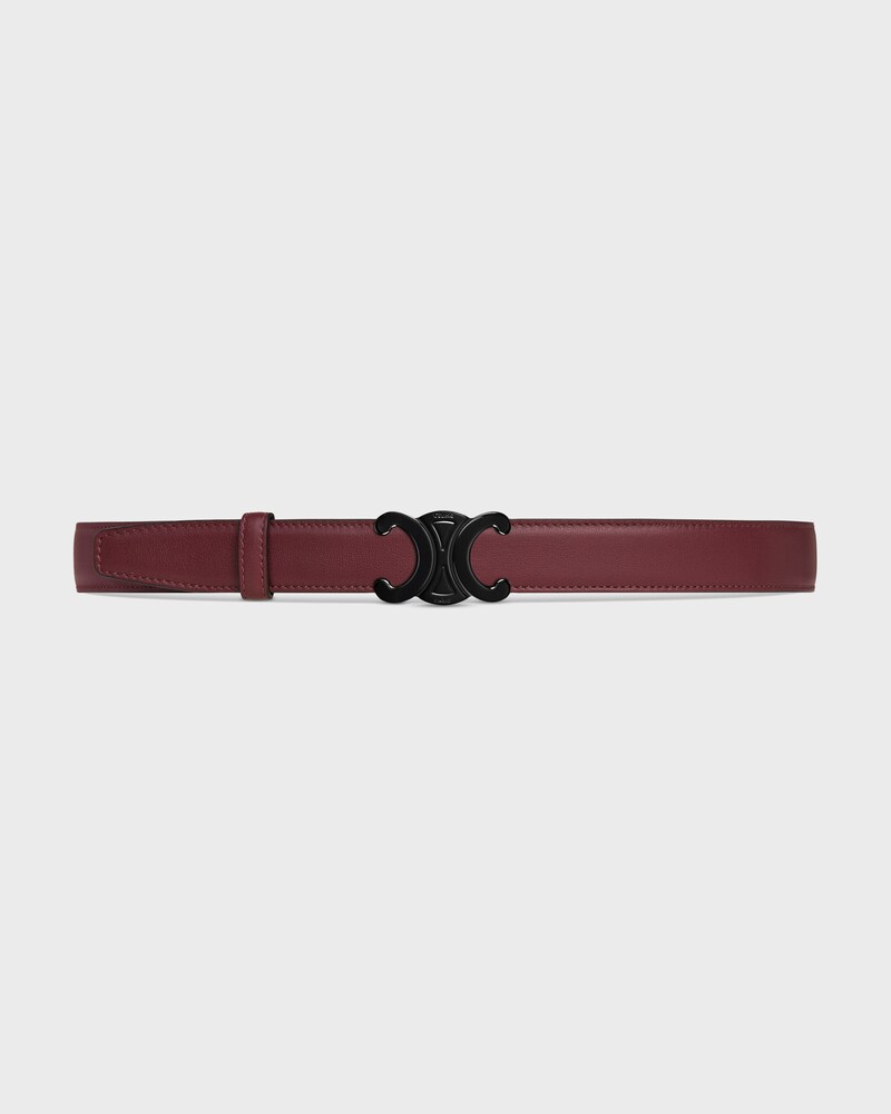 Reversible Strap 25MM IN Smooth and Grained Calfskin -  -  - 1 | CELINE