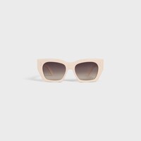 Cat Eye S342 sunglasses in Acetate - IVORY -  - 1 | CELINE