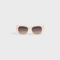 Cat Eye S342 sunglasses in Acetate - IVORY -  - 1 | CELINE