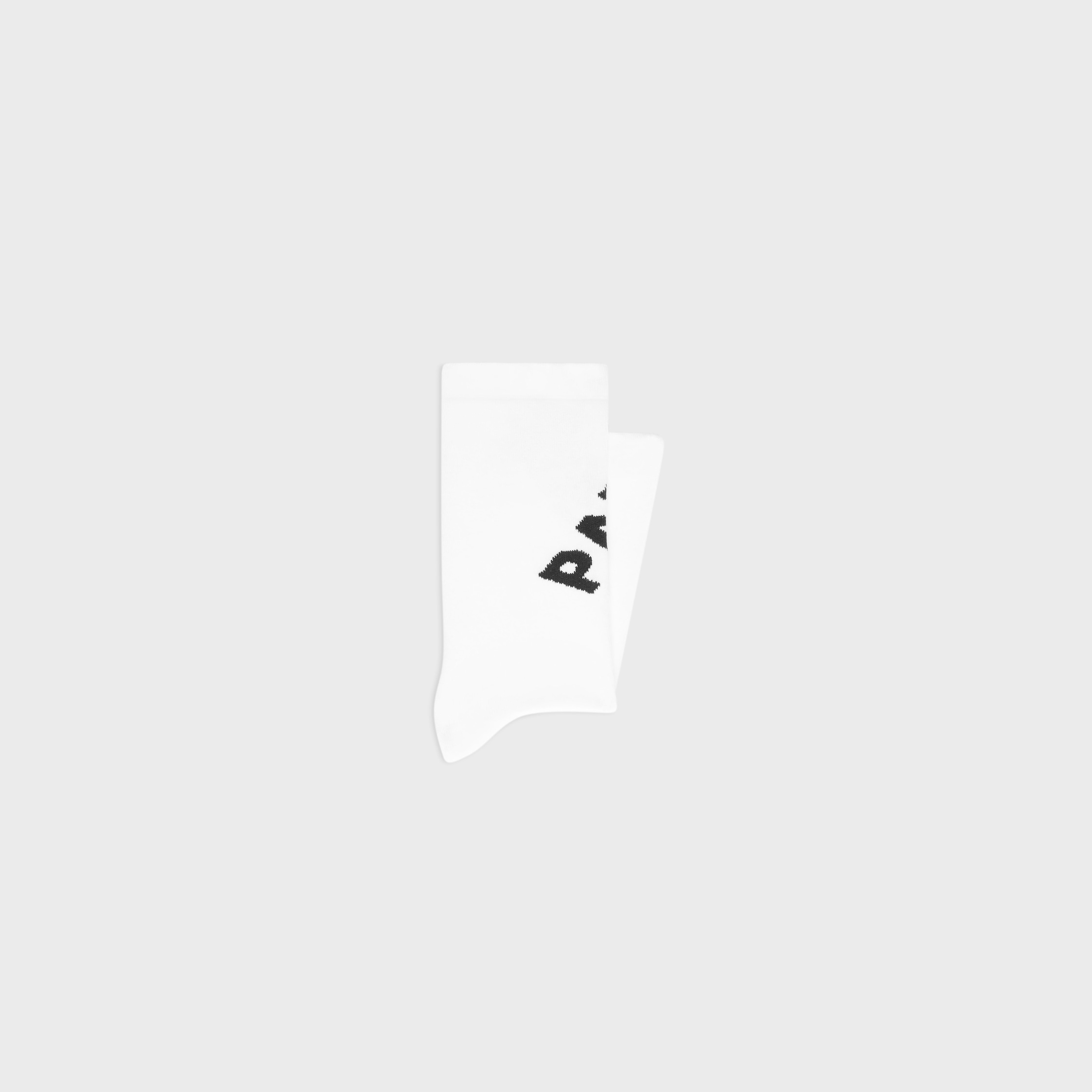 socks IN cotton - WHITE/BLACK 1 | CELINE