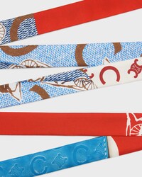 ribbon IN SILK TWILL - WHITE/RED/BLUE -  - 2 | CELINE