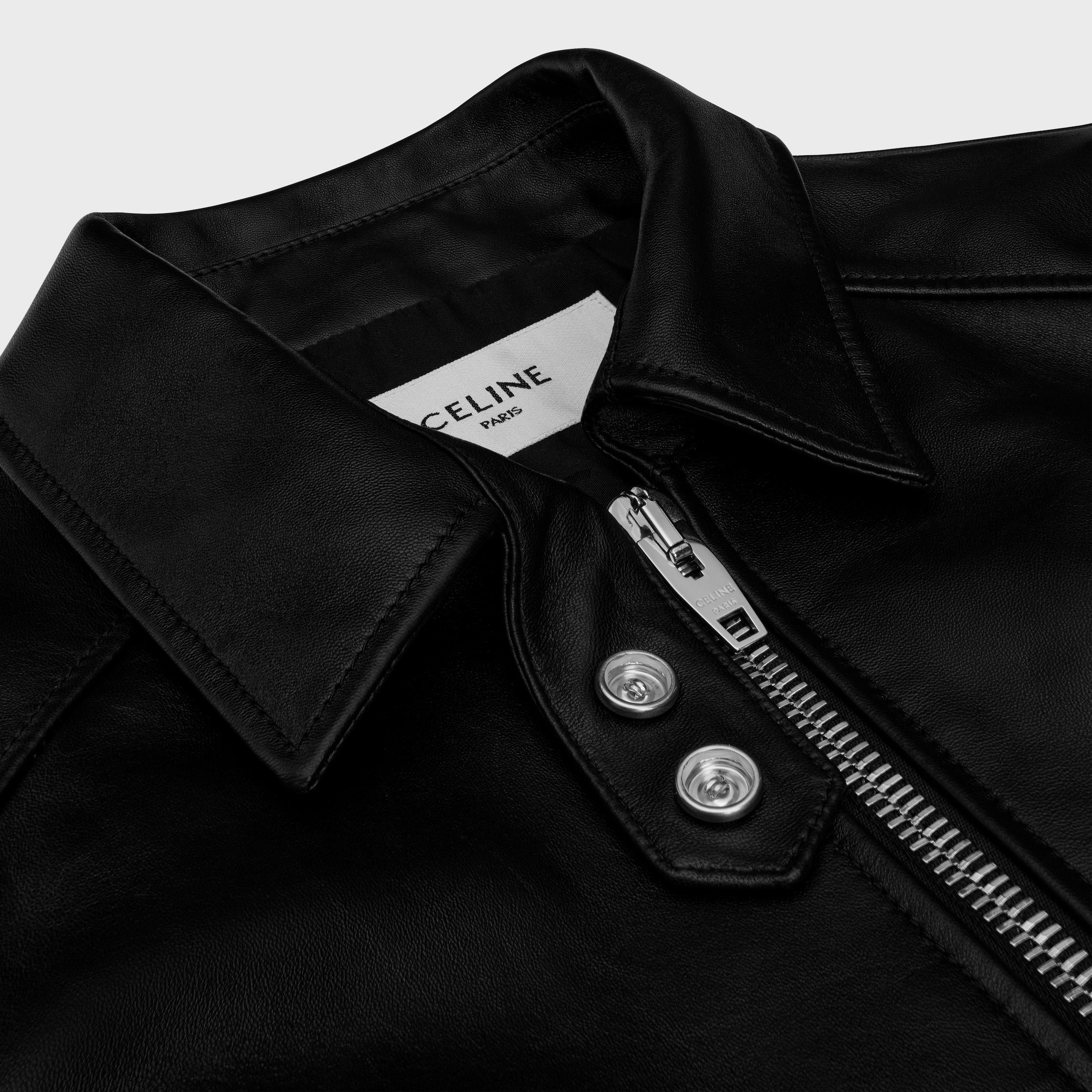 jacket IN lambskin - BLACK | CELINE