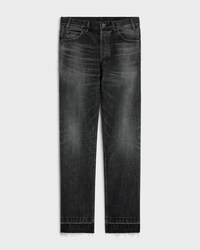 wesley jeans in black ice rinse wash denim - BLACK ICE RINSE -  - 1 | CELINE