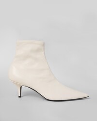 SOCK BOOTY IN LAMBSKIN - IVORY -  - 1 | CELINE