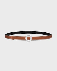 Reversible Strap 18MM IN TAURILLON AND NATURAL CALFSKIN -  -  - 2 | CELINE