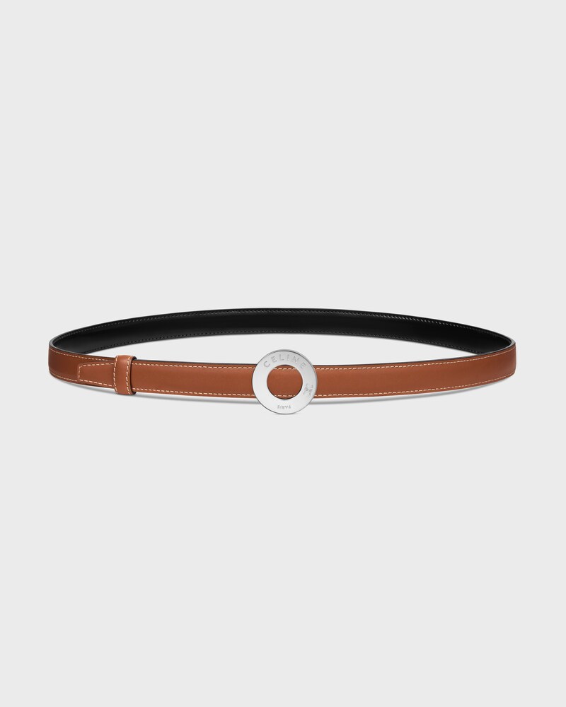 Reversible Strap 18MM IN TAURILLON AND NATURAL CALFSKIN -  -  - 1 | CELINE