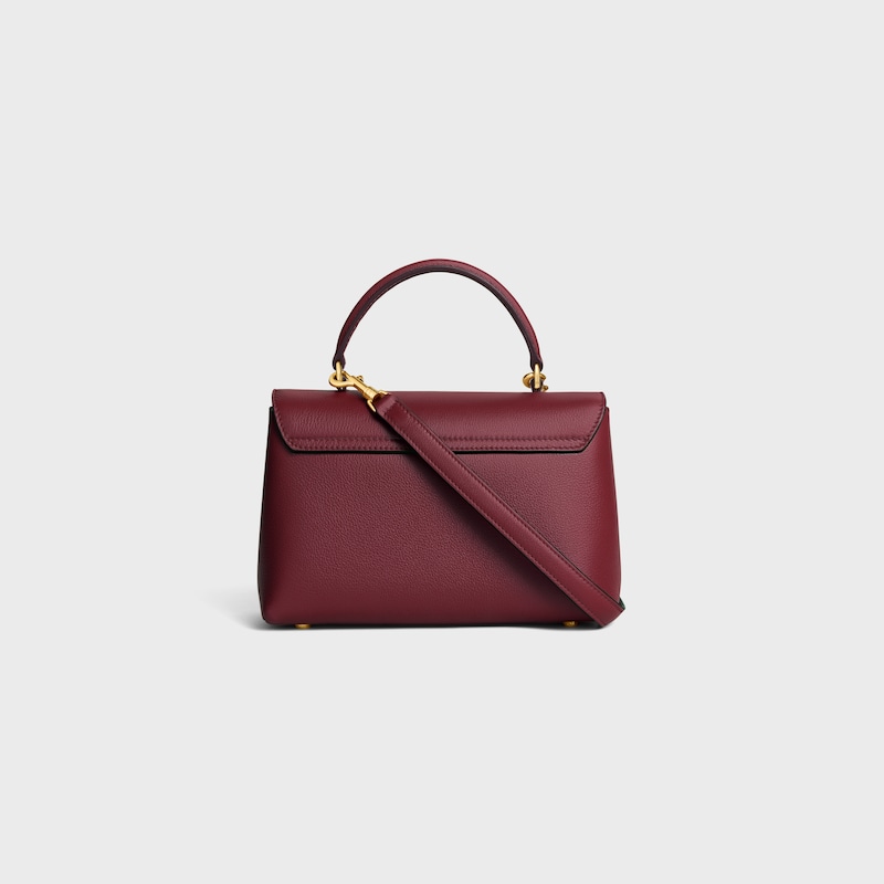 SAC NINO TEEN VEAU LISSE SATINE - BORDEAUX CLAIR - NINO - 1 | CELINE
