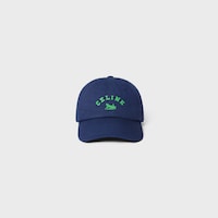 richelieu cap IN light cotton twill - DEEP NAVY -  - 2 | CELINE