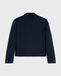 blazer IN CASHMERE CLOTH - AZUL MARINO OSCURO -  - 2 | CELINE