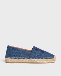 LES ESPADRILLES CELINE IN Denim and Suede Calfskin - BLUE -  - 1 | CELINE
