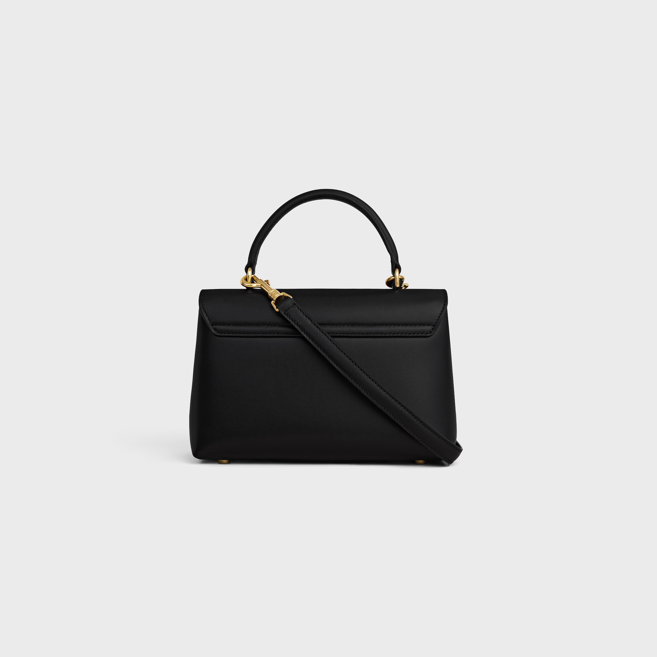 CELINE ブラックレザーポーチ希少フィービー期 TEEN NINO BAG IN SMOOTH SATINATED CALFSKIN - BLACK | CELINE