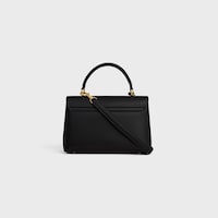 TEEN NINO BAG IN SMOOTH SATINATED CALFSKIN - BLACK - TRIOMPHE COLLECTION - 2 | CELINE