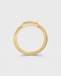 Systeme Ring in Yellow Gold and Diamonds - Yellow Gold and White -  - 1 | CELINE