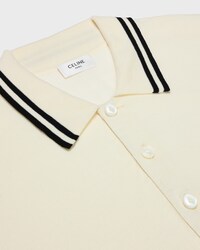 Polo triomphe coton fin - ECRU/BLACK -  - 2 | CELINE